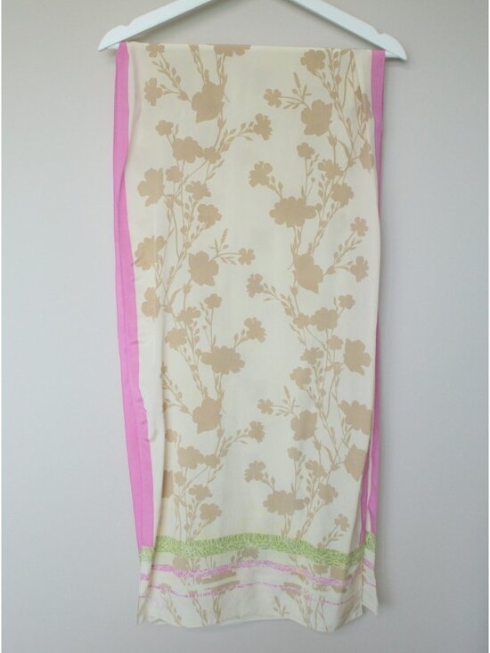 KENZO Accessories - Kenzo silk floral rectangle scarf